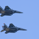 Illustration for article titled Play Fight: Lightning II, Raptor, Rafale, and Typhoon Compete For An Atlantic Trident